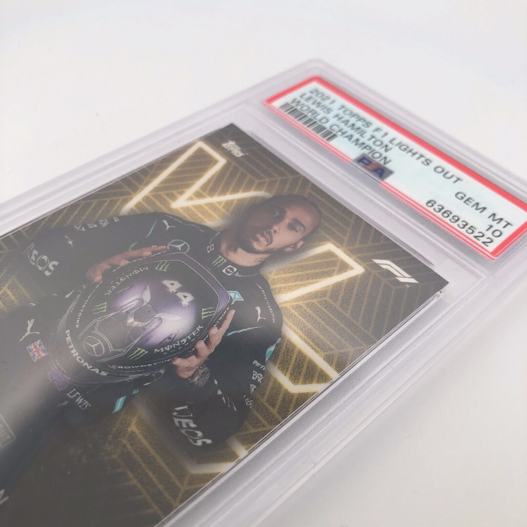 PSA 10 Lewis Hamilton F1 Drivers Base Card - Perfect for Collectors, Sports Memorabilia & Racing Fans