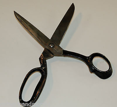 Compton Industrial Extra Large Heavy Duty Scissors - Professional Grade Cutting Tool for Fabric, Leather, Cardboard & More | Perfect for Crafting, DIY Projects & Industrial Use
