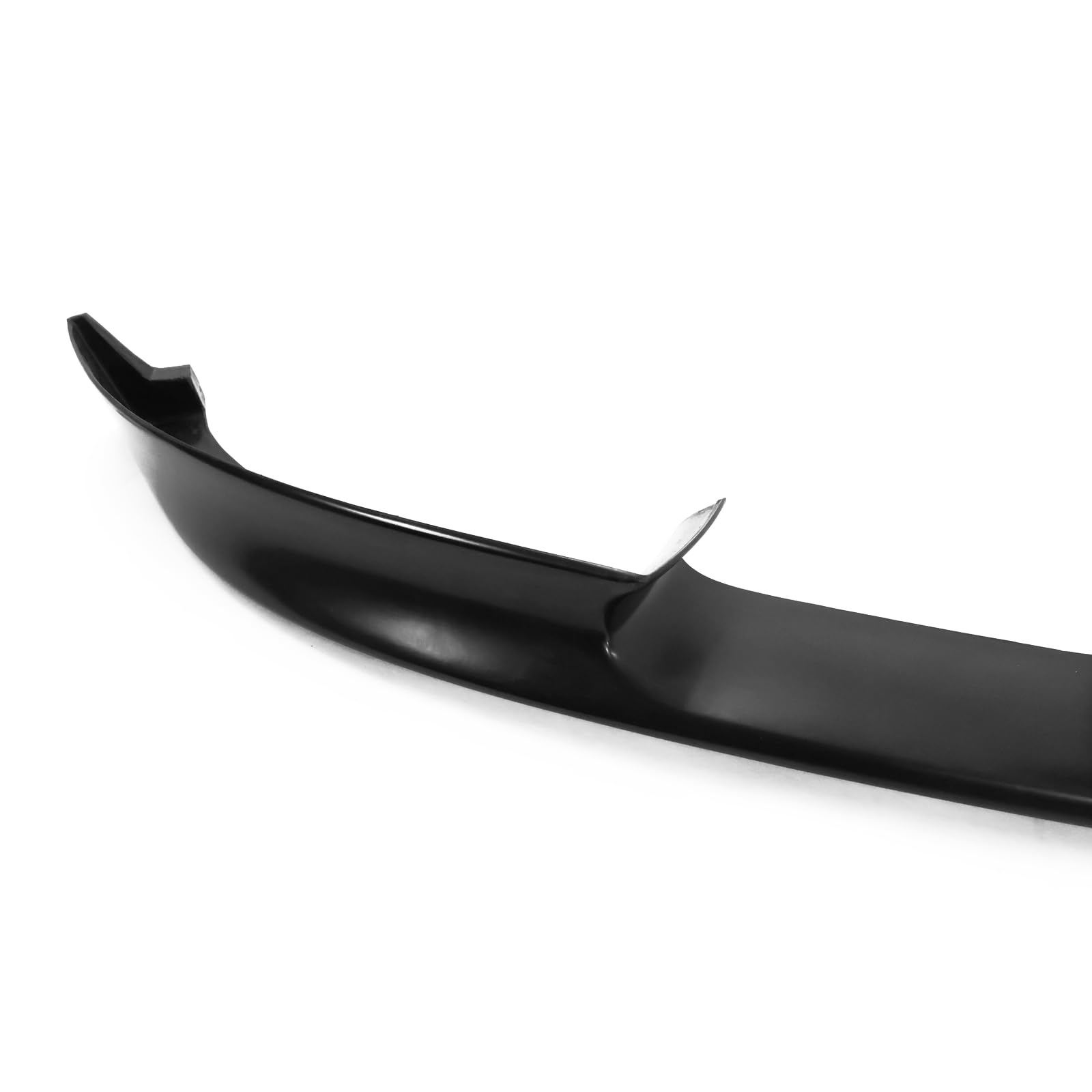 IKON MOTORSPORTS Front Bumper Lip Spoiler Splitter - Compatible with 2004-2008 Mazda RX8, Factory Style PU Black Front Lip - Enhances Aerodynamics & Sporty Look for Street Racing & Car Shows