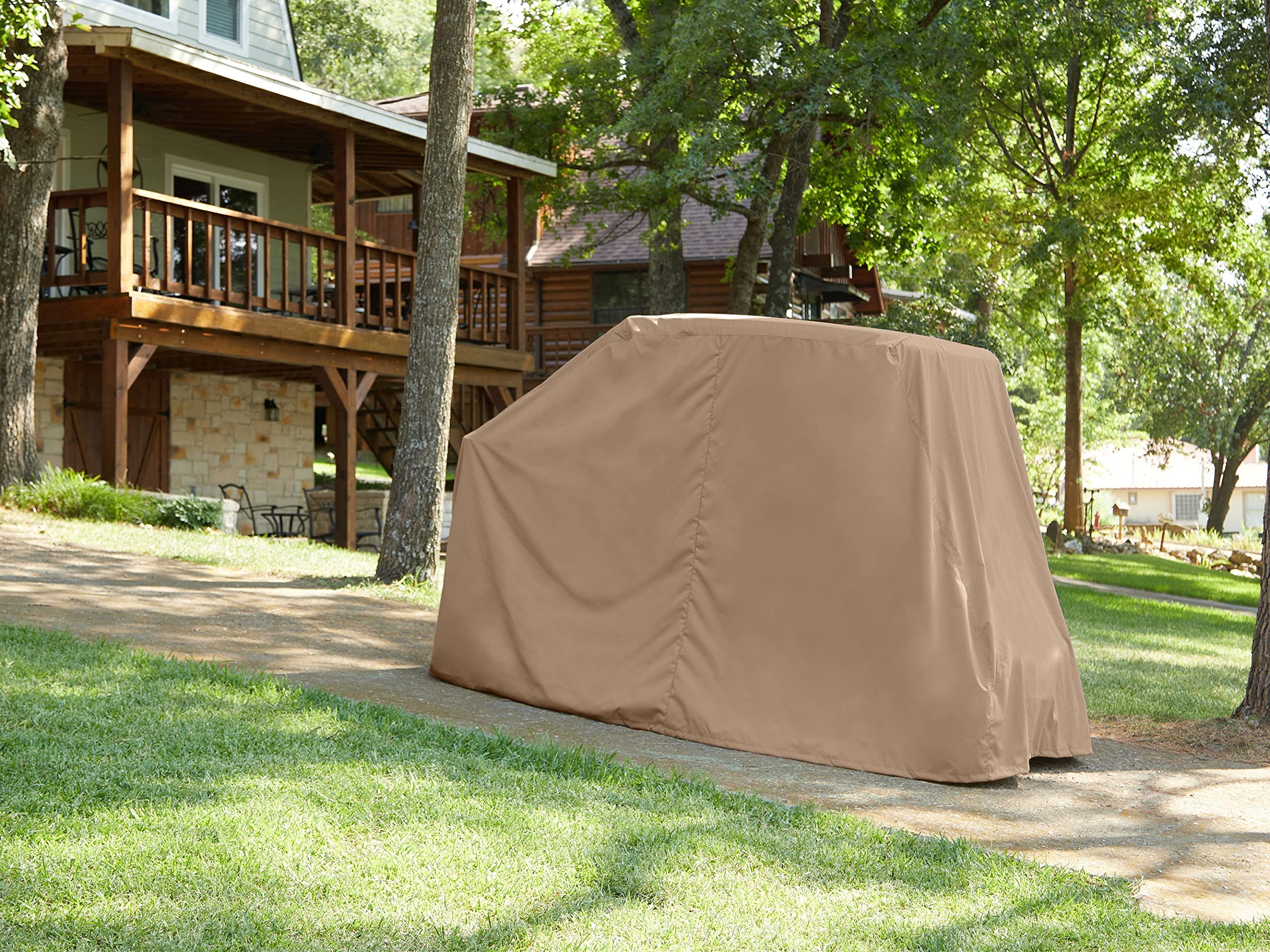 Waterproof Golf Cart Cover WM1 - Heavy Duty UV Protection for Outdoor Storage & Travel | Fits Most Golf Carts