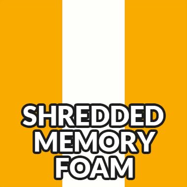Yellow (Shredded Memory Foam)