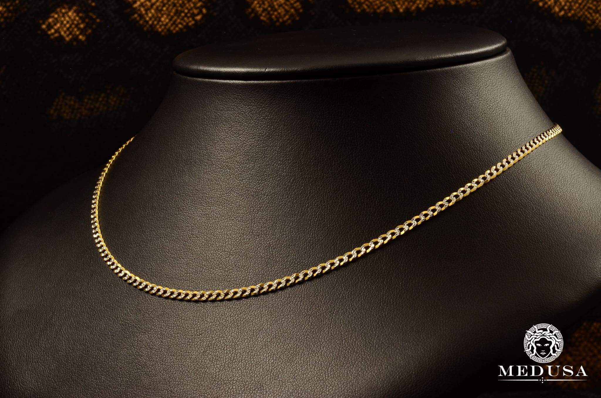 3.5mm Flat Curb Chain Necklace - Diamond Cut Stainless Steel Jewelry for Women & Men - Perfect for Layering, Gifts & Everyday Wear