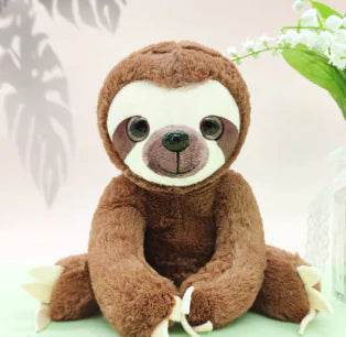 Soft and Cuddly Sleepy Sloth Plush Toy - Perfect for Kids, Gifts, and Cozy Home Decor