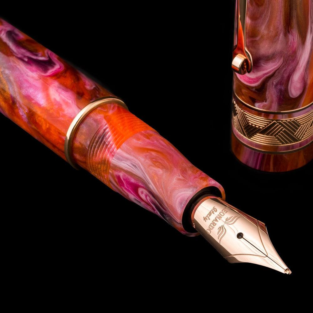 Leonardo x Micahfinds Love Potion Sedona Sunset Fountain Pen - Premium Calligraphy & Writing Gift for Artists, Writers & Pen Enthusiasts