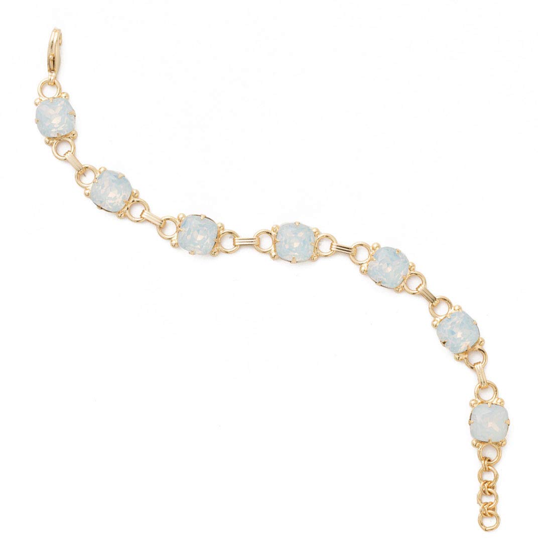Sorrelli Essentials Eyelet Line Bracelet - Elegant Silver Bracelet for Women, Perfect for Everyday Wear, Parties & Special Occasions