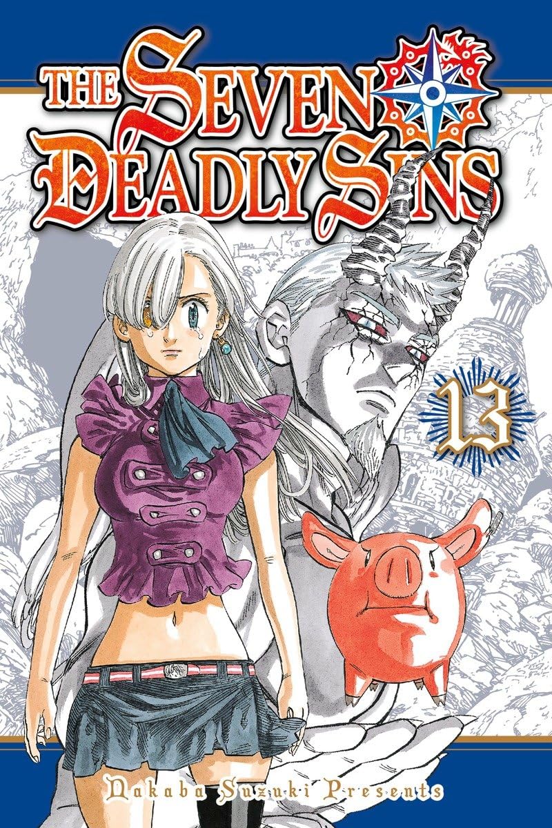The Seven Deadly Sins Vol. 13 Manga - Action-Packed Fantasy Adventure | Perfect for Anime Fans & Comic Collectors | Great Gift for Otaku Culture Enthusiasts