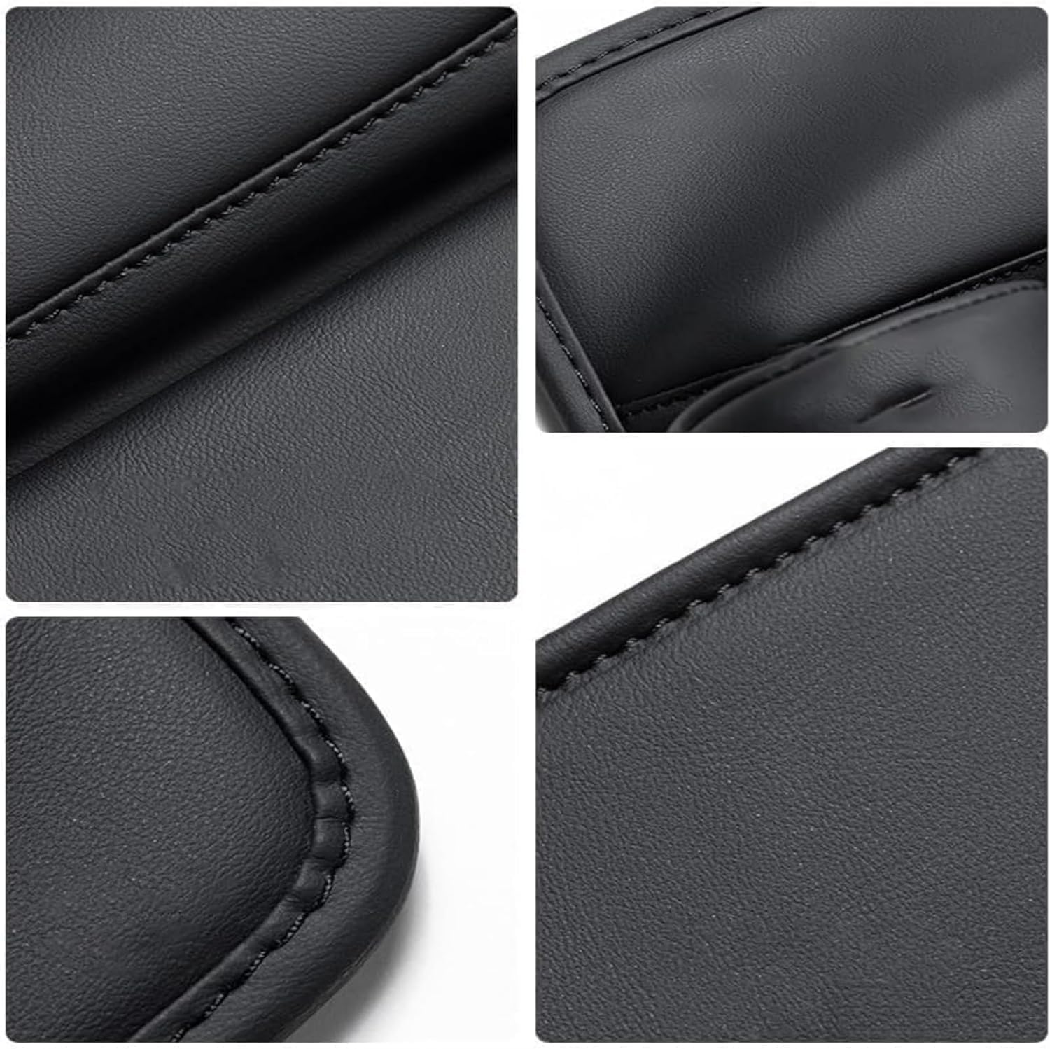 Premium Leather Car Seat Gap Organizer - Adjustable Cup Holder & Storage Box for Phones, Keys, Cards & Glasses | Perfect for Passenger Seat | Ideal for Road Trips, Commuting & Daily Car Organization