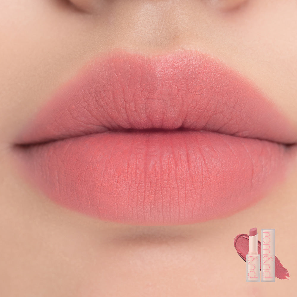 rom&nd Zero Matte Lipstick - Long Lasting, Vegan & Cruelty Free (Pink Sand, 3g) - Perfect for Everyday Wear & Special Occasions