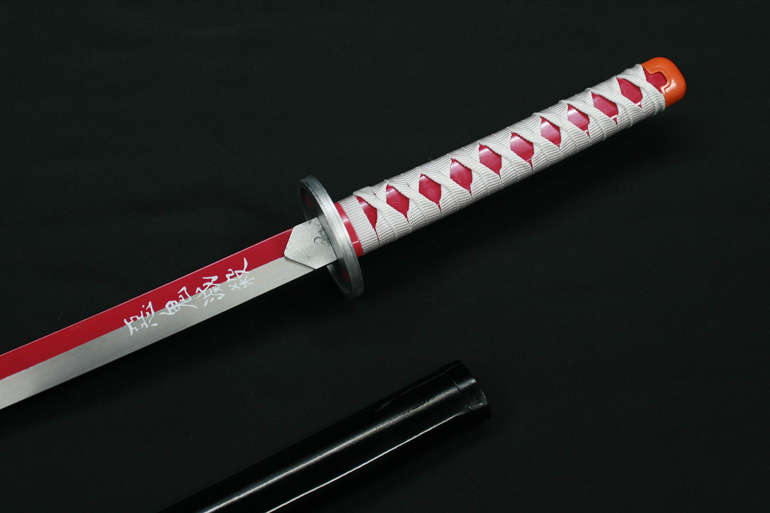 Demon Slayer Sword - Kimetsu no Yaiba Tanjiro Kamado & Shinobu Kochou Cosplay Replica - High Carbon Steel Anime Prop for Halloween, Cosplay & Collection | Perfect Gift for Anime Fans
