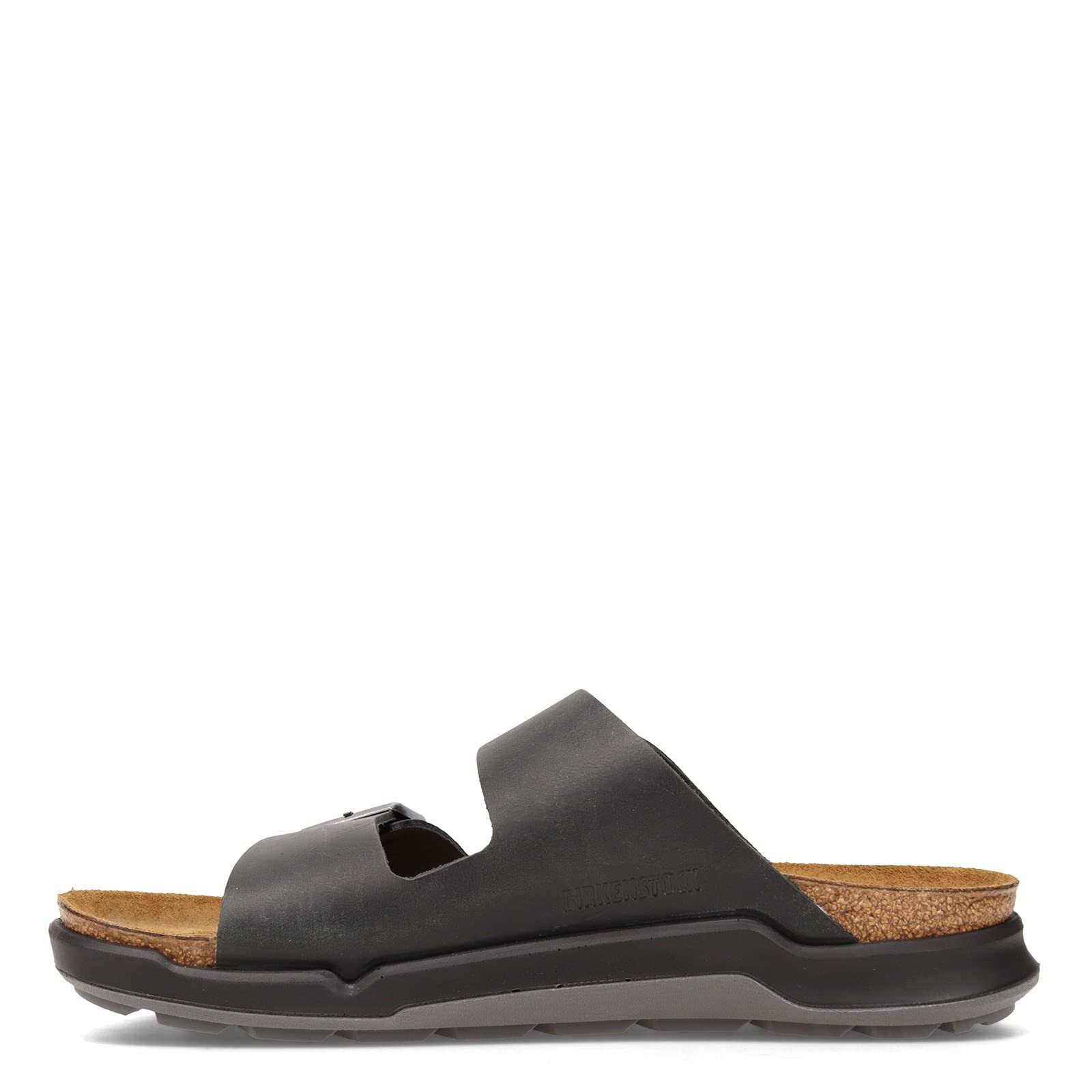 Birkenstock Arizona Soft Footbed Sandals for Women - Open Back Comfortable Leather Slides, Black Oil Leather | Perfect for Casual Wear, Travel & Everyday Comfort