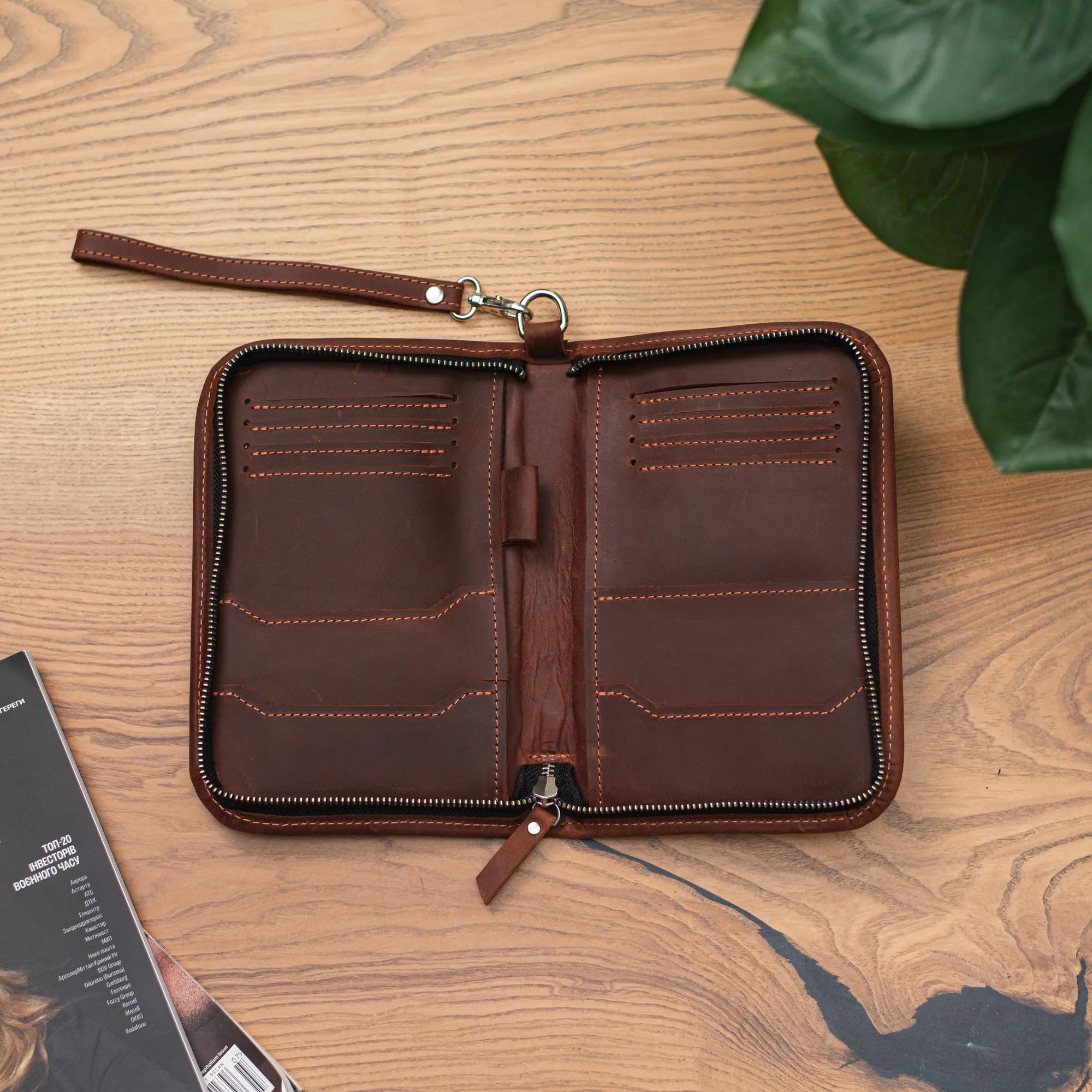Premium RFID Blocking Passport Holder with Secure Zipper - Perfect for International Travel & Airports | Waterproof Travel Wallet for Documents & Credit Cards