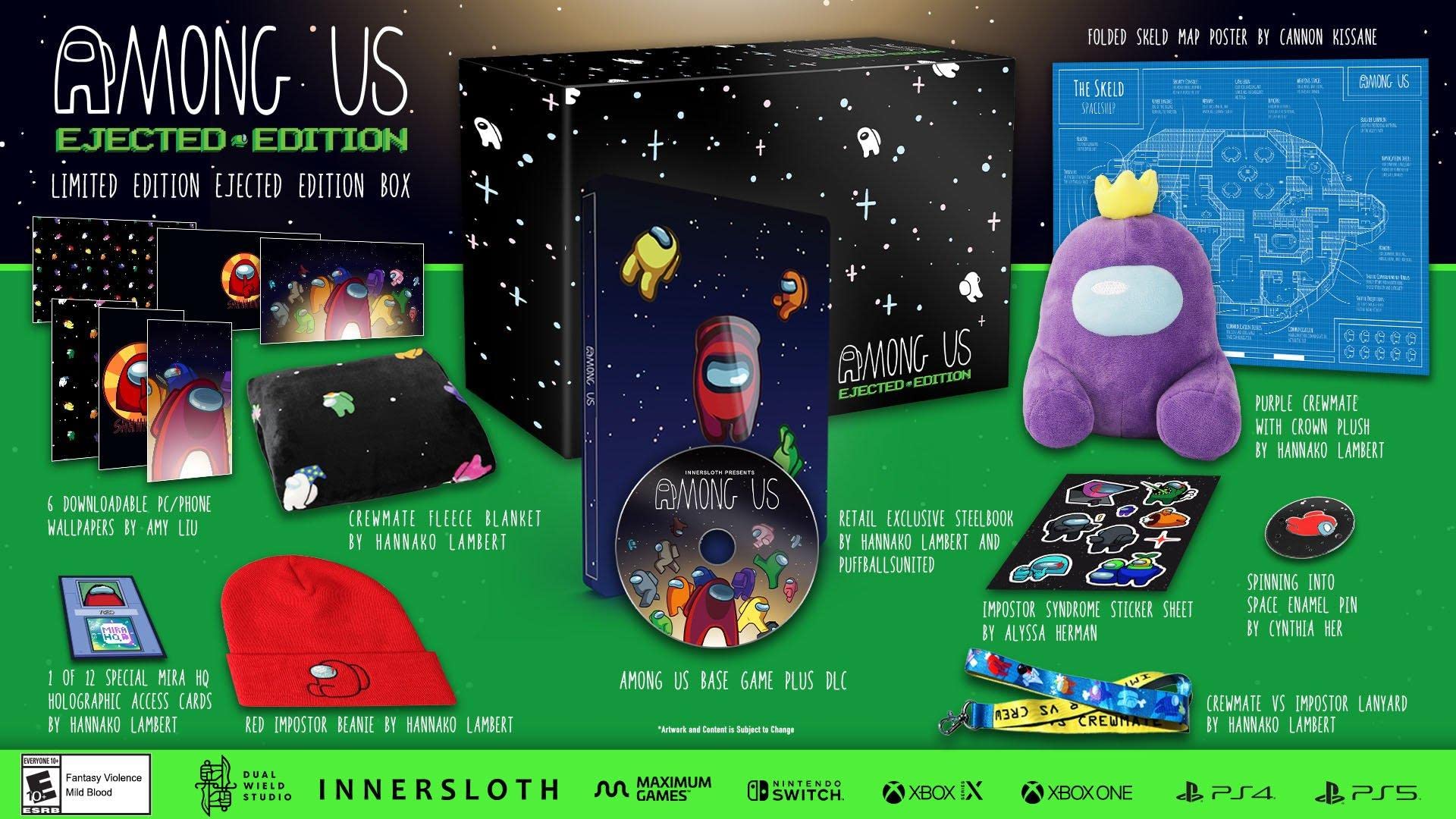 Among Us: Ejected Edition - Nintendo Switch Game | Multiplayer Party Game for Family & Friends | Perfect for Game Nights & Social Gatherings