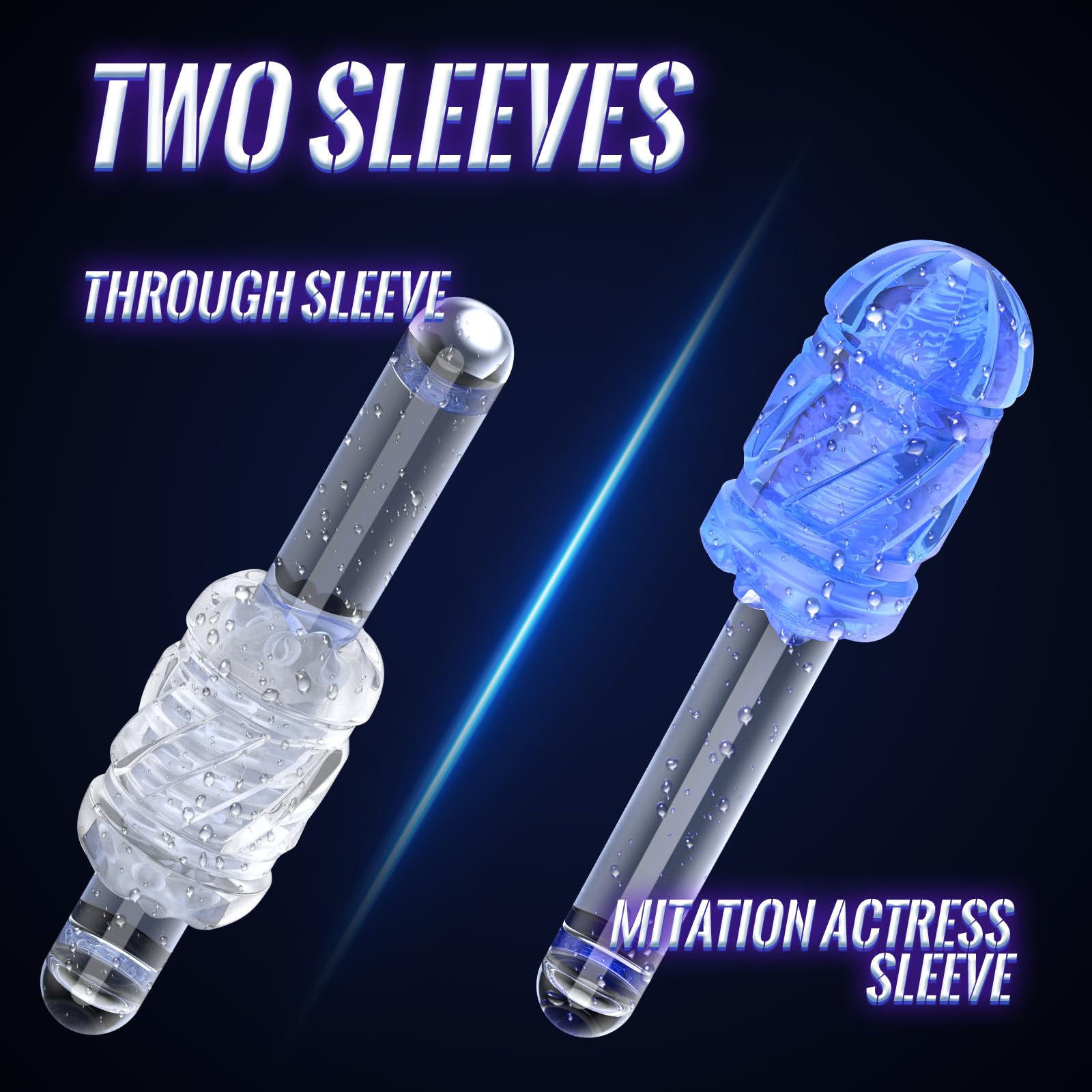 Automatic Male Masturbator - Hands-Free Electric Sex Toy for Men with 12 Thrusts/Sec, Phone Holder & 2 Soft Silicone Sleeves | Perfect for Solo Play, Couples Fun & Discreet Pleasure at Home