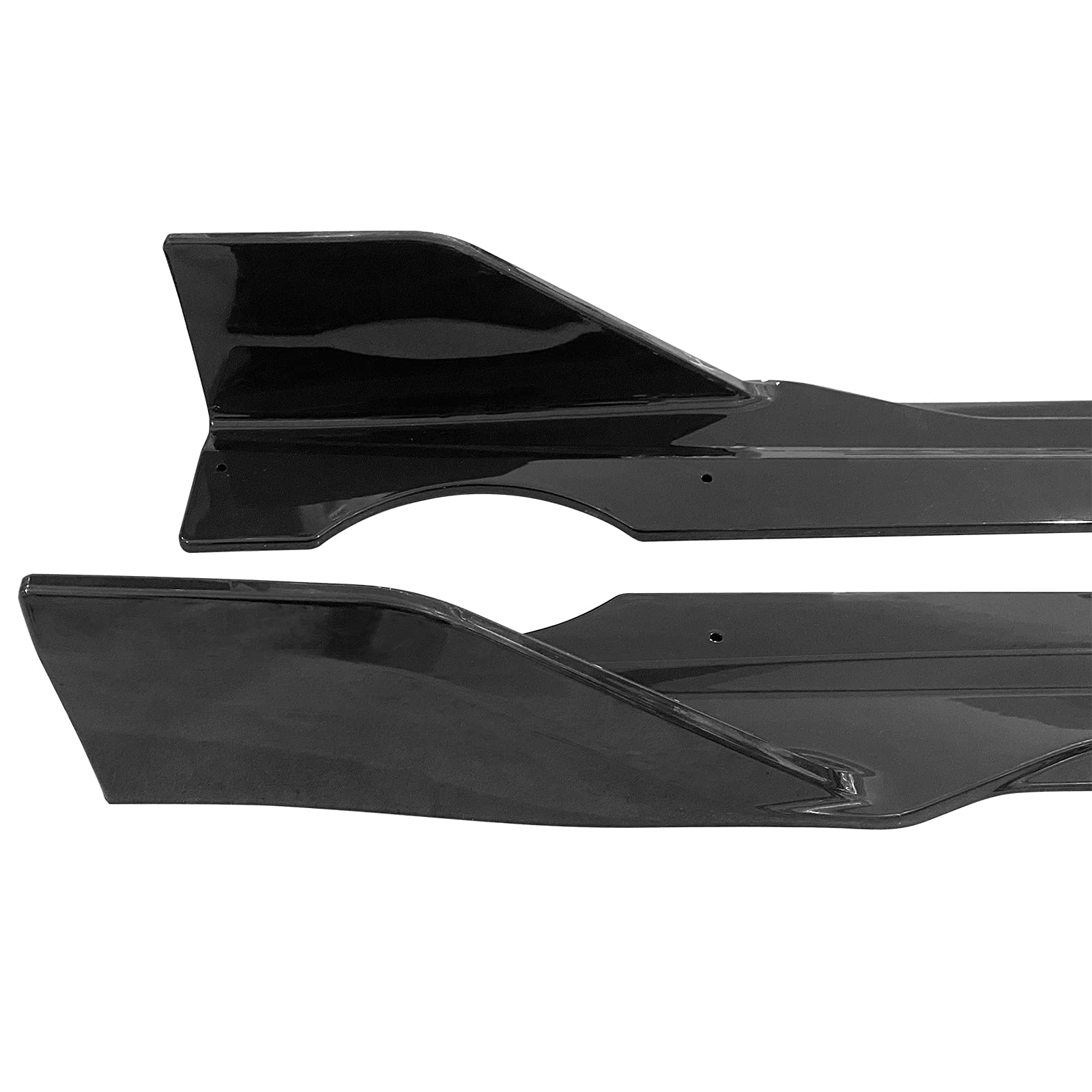 IKON MOTORSPORTS Side Skirts for 2019-2025 BMW G05 X5 M Sport | Gloss Black PP Injection Side Extensions | Enhance Vehicle Styling & Aerodynamics | Perfect for Car Enthusiasts & Performance Upgrades
