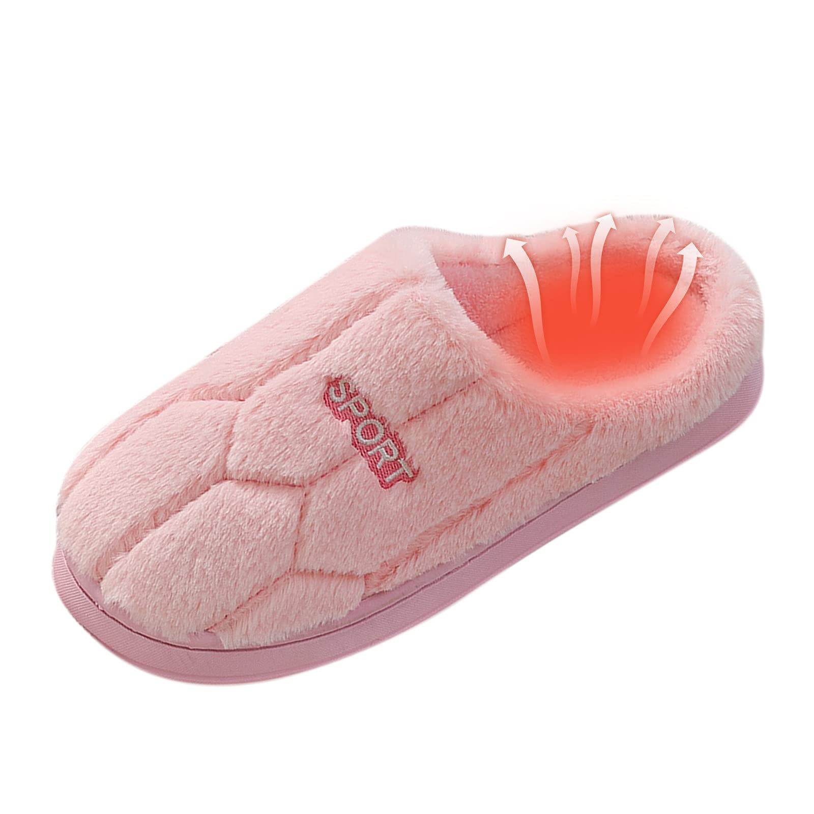 Women's Warm Cotton Bedroom Slippers - Soft Indoor House Shoes for Women | Cozy Home Comfort, Lounge Wear & Relaxation
