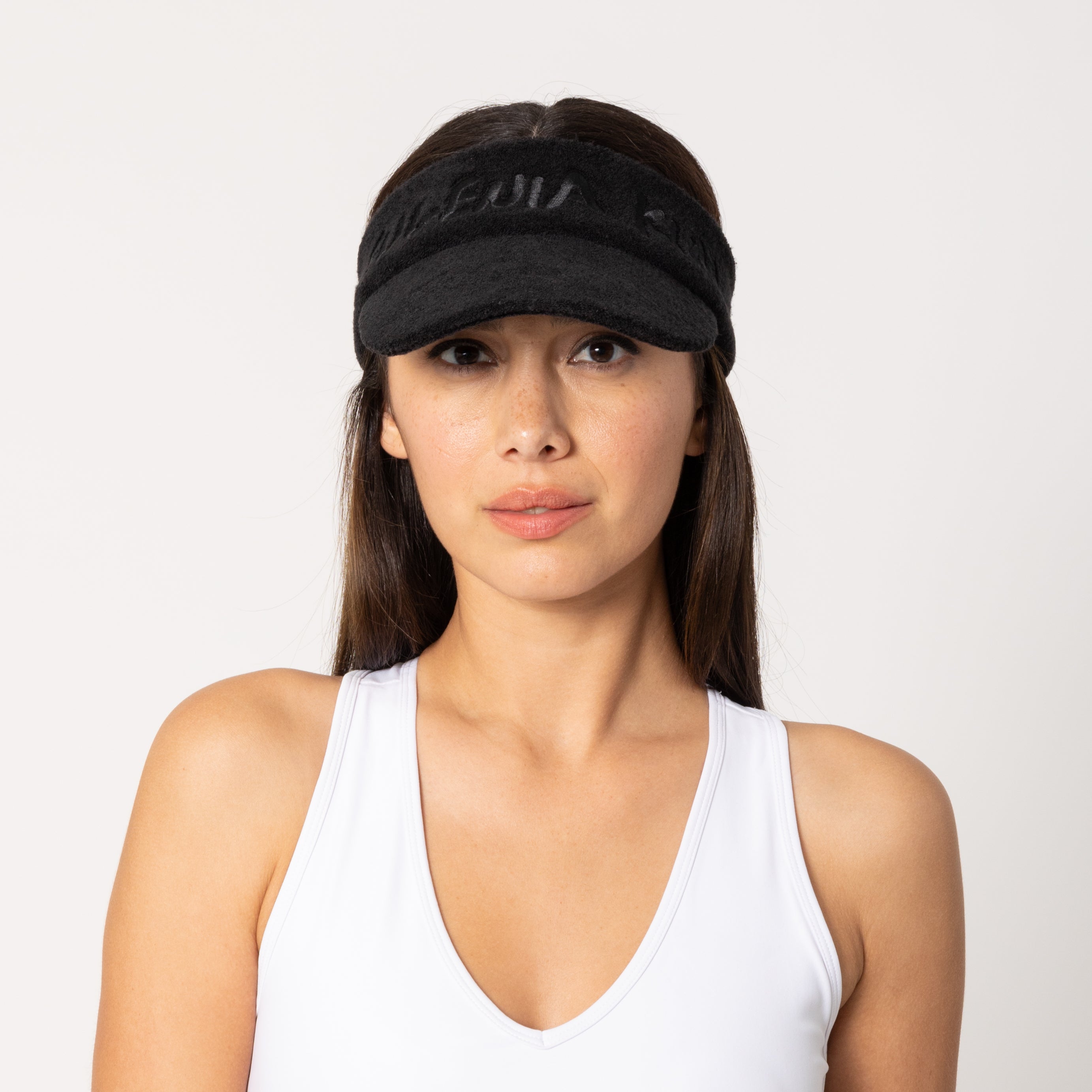Evonne Terry Cloth Visor Hat - Adjustable Sun Hat for Women & Men - UV Protection Wide Brim Summer Hat for Outdoor, Beach, Golf, and Gardening