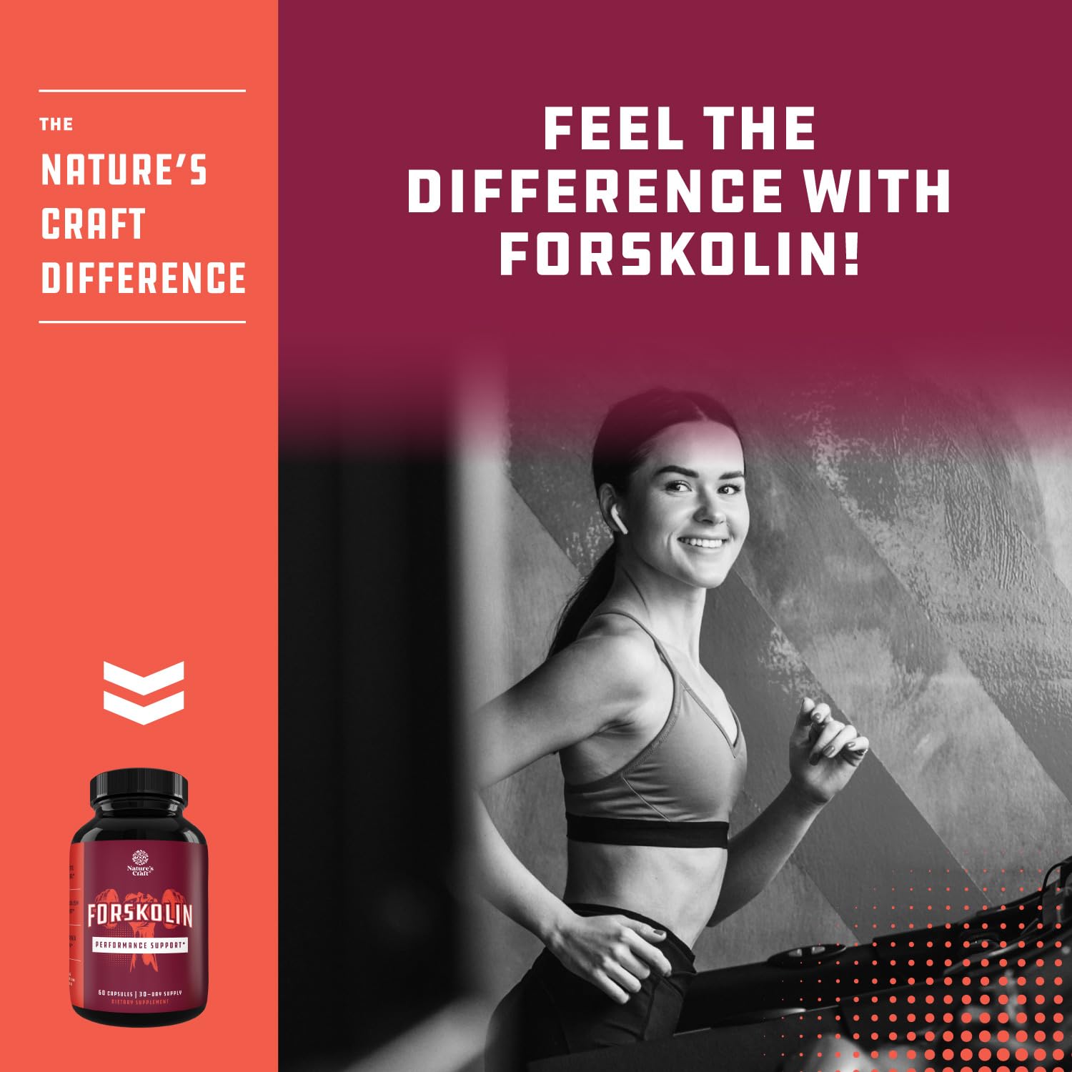 Pure Forskolin Extract Supplement for Weight Loss - Natural Fat Burner & Metabolism Booster Pills for Women & Men - 30 Servings - Supports Healthy Weight Management & Energy - Perfect for Fitness Enthusiasts & Active Lifestyles