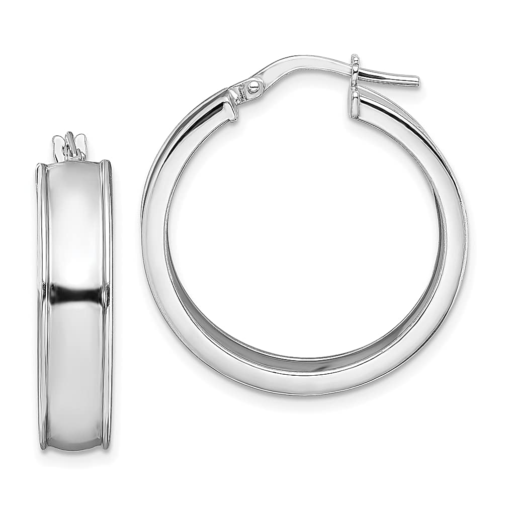 925 Sterling Silver 6mm Hoop Earrings for Women - Perfect Gift for Her & Everyday Wear