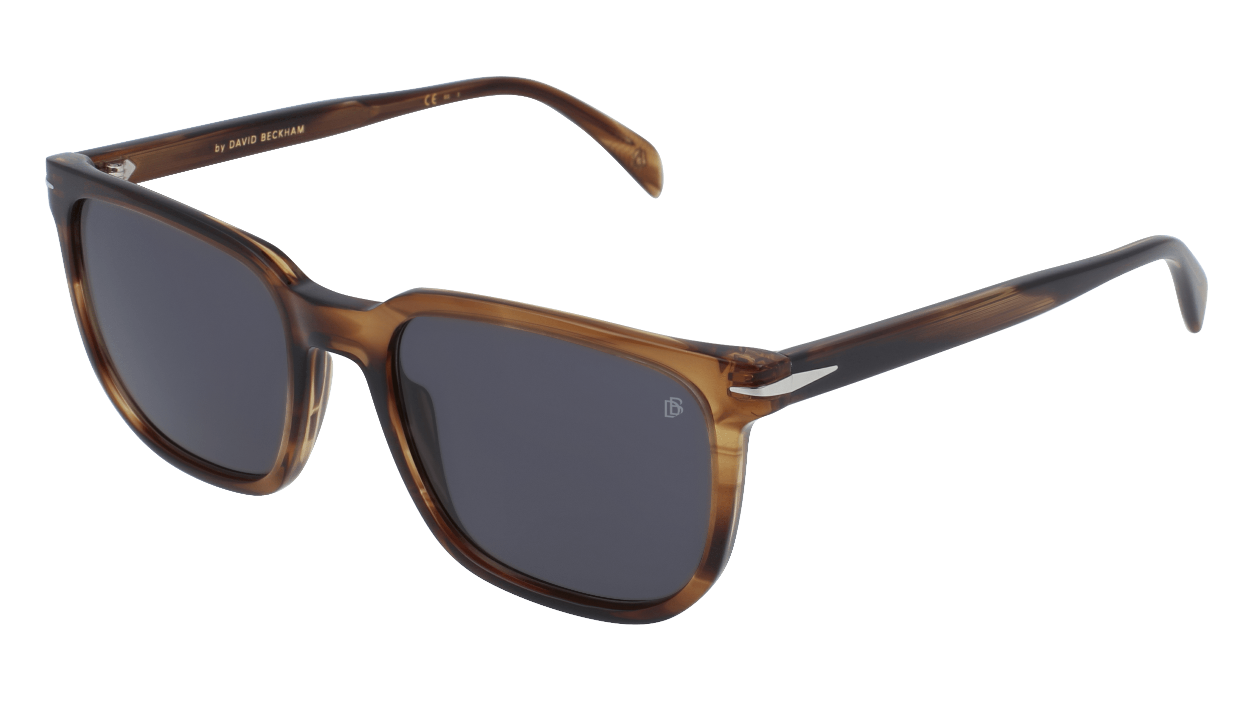 David Beckham DB 1076/S KVI 5419 Polarized Sunglasses for Men - UV Protection Aviator Style Shades for Driving, Beach & Outdoor Activities