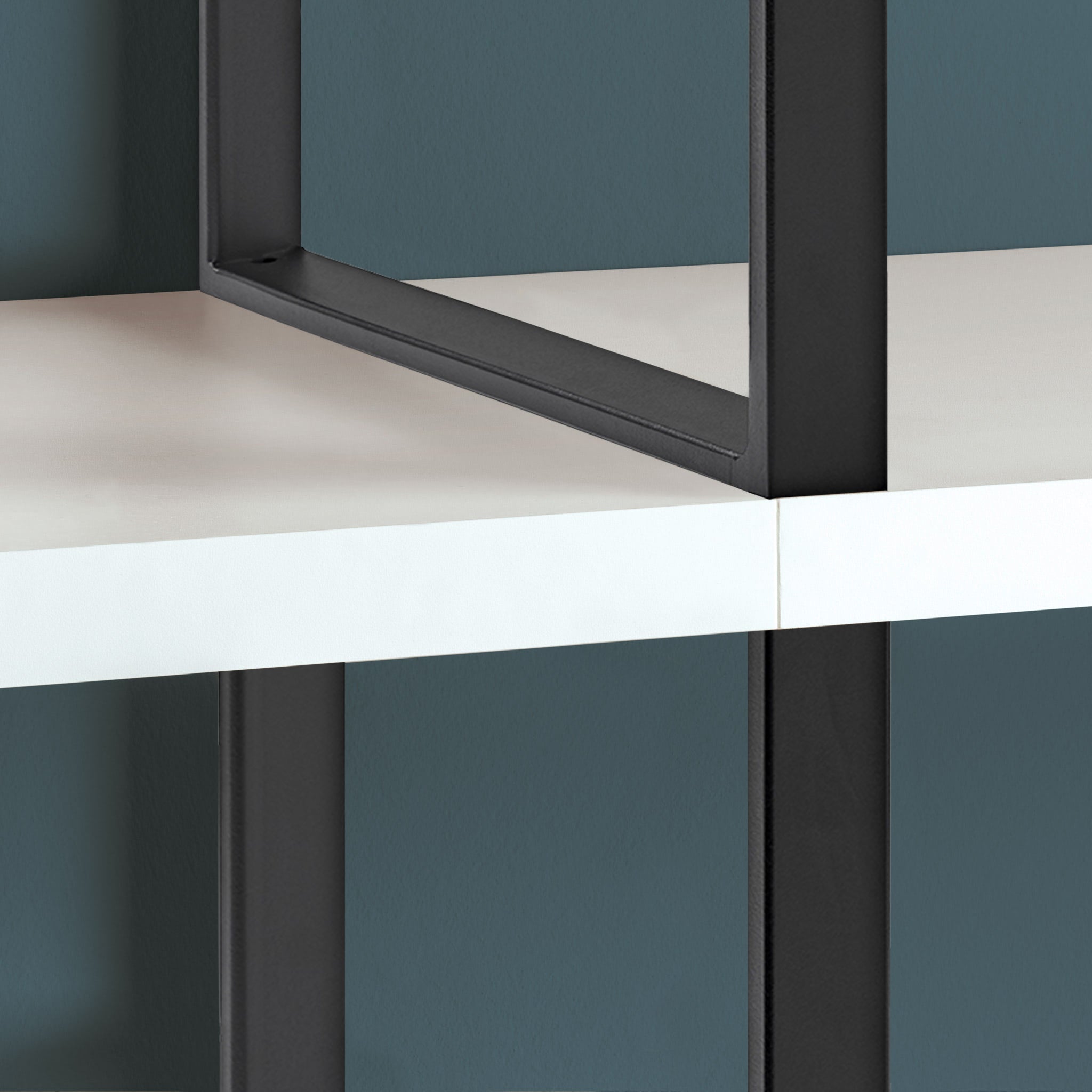 MAXX Modern 1x2 Shelving Unit - Stylish Storage Solution for Living Room, Bedroom & Office - Space-Saving Bookshelf & Display Rack