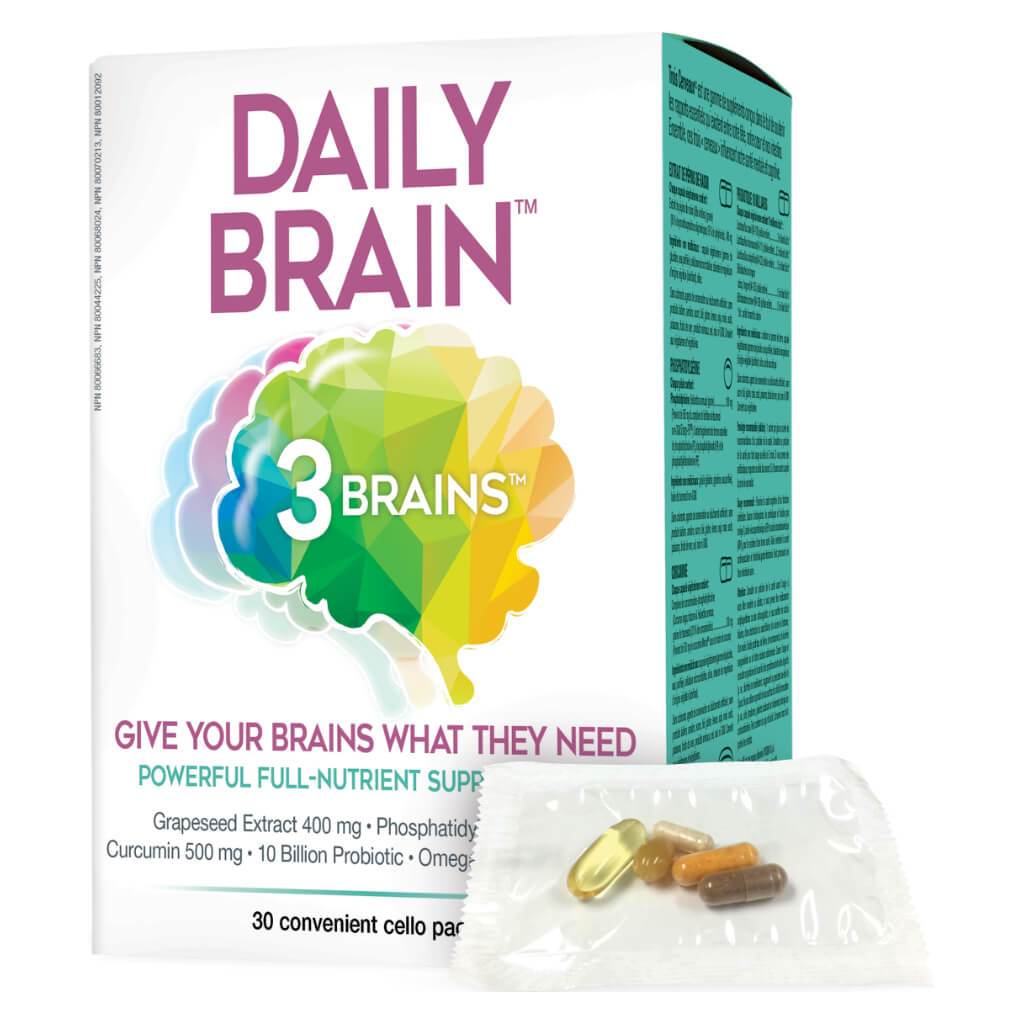 Premium Daily Brain Supplement Kit for Memory & Focus - Natural Nootropic Booster for Mental Clarity & Cognitive Support - Perfect for Students, Professionals & Seniors