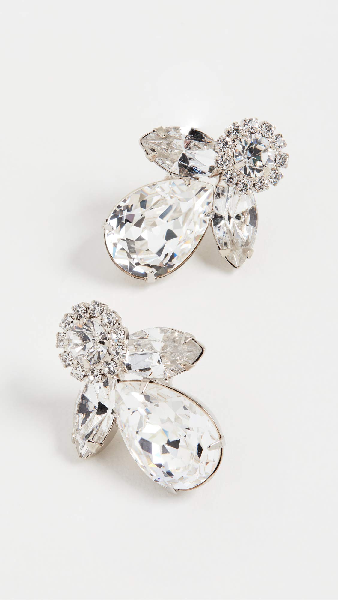 Jennifer Behr Women's Edith Earrings – Elegant Crystal Drop Earrings for Weddings, Parties & Special Occasions