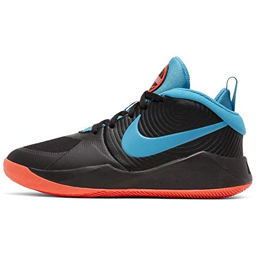 Nike Team Hustle D 9 Basketball Shoes for Boys & Girls - Grade School Kids' Athletic Sneakers for Sports, Training & Everyday Wear