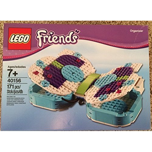 LEGO Friends Butterfly Organizer 40156 - Creative Building Toy for Kids, Perfect for Home Decor & Playroom Organization | Great Gift for Girls & Boys | Fun DIY Craft Project for Birthday Parties & Classroom Activities