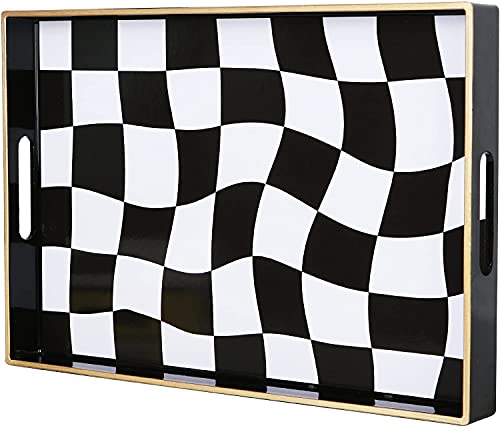 Black and White Checkered