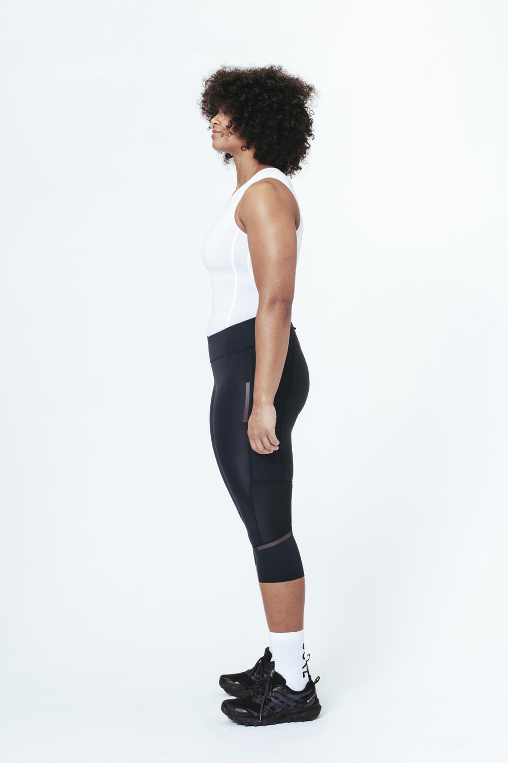 GORE WEAR Women's Impulse 3/4 Running Tights - High-Performance Workout Leggings for Yoga, Gym & Outdoor Activities