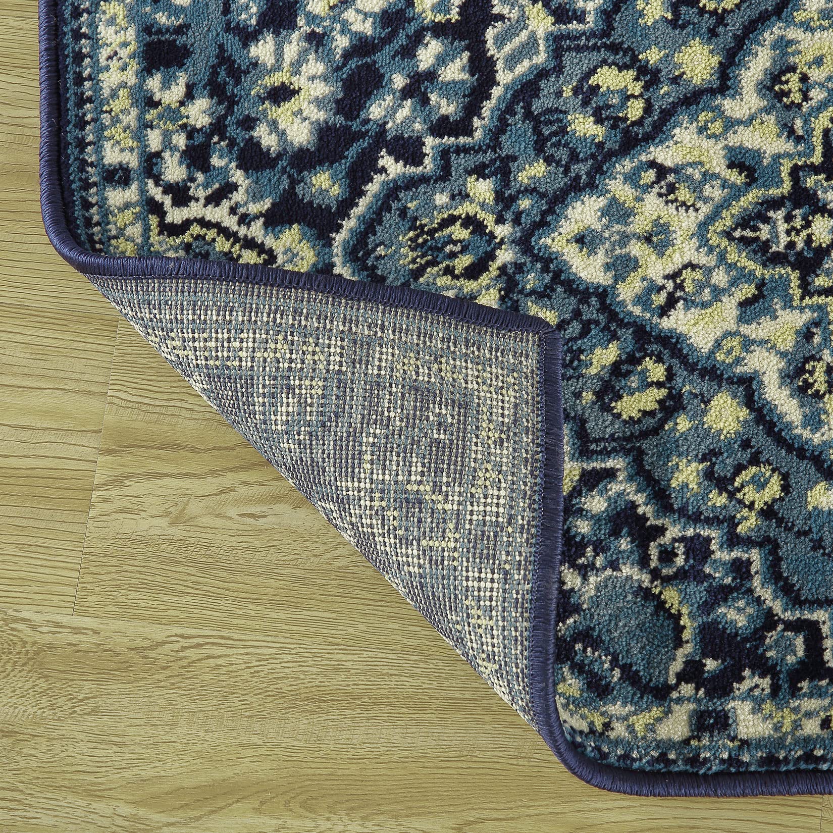 GARVEE 12x18 Non-Shedding Oriental Traditional Medallion Area Rug - Soft Living Room Rug for Bedroom, Dining Room & Home Decor - Perfect for Cozy Spaces & Family Gatherings (Red)