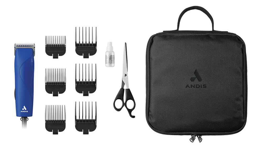 Andis MBG 2 Easy Clip Professional Pet Grooming Clipper - Perfect for Dog & Cat Hair Trimming at Home or Salon
