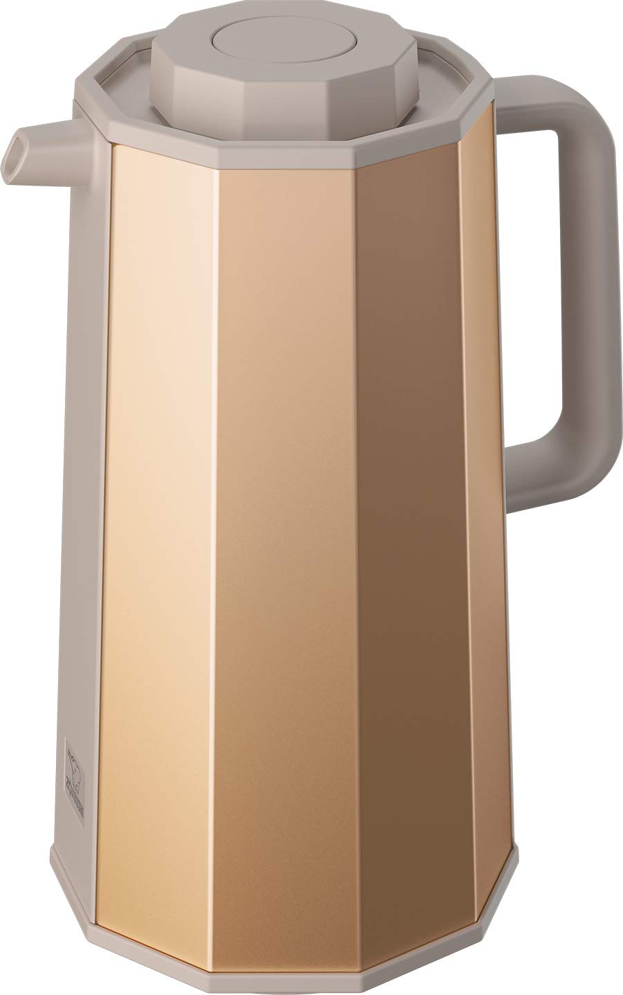 Zojirushi 1.0L Gold Glass Vacuum Insulated Carafe - Stainless Steel Lid, Leak-Proof, Keeps Beverages Hot/Cold for Hours - Perfect for Coffee, Tea, Office, Home & Outdoor Use