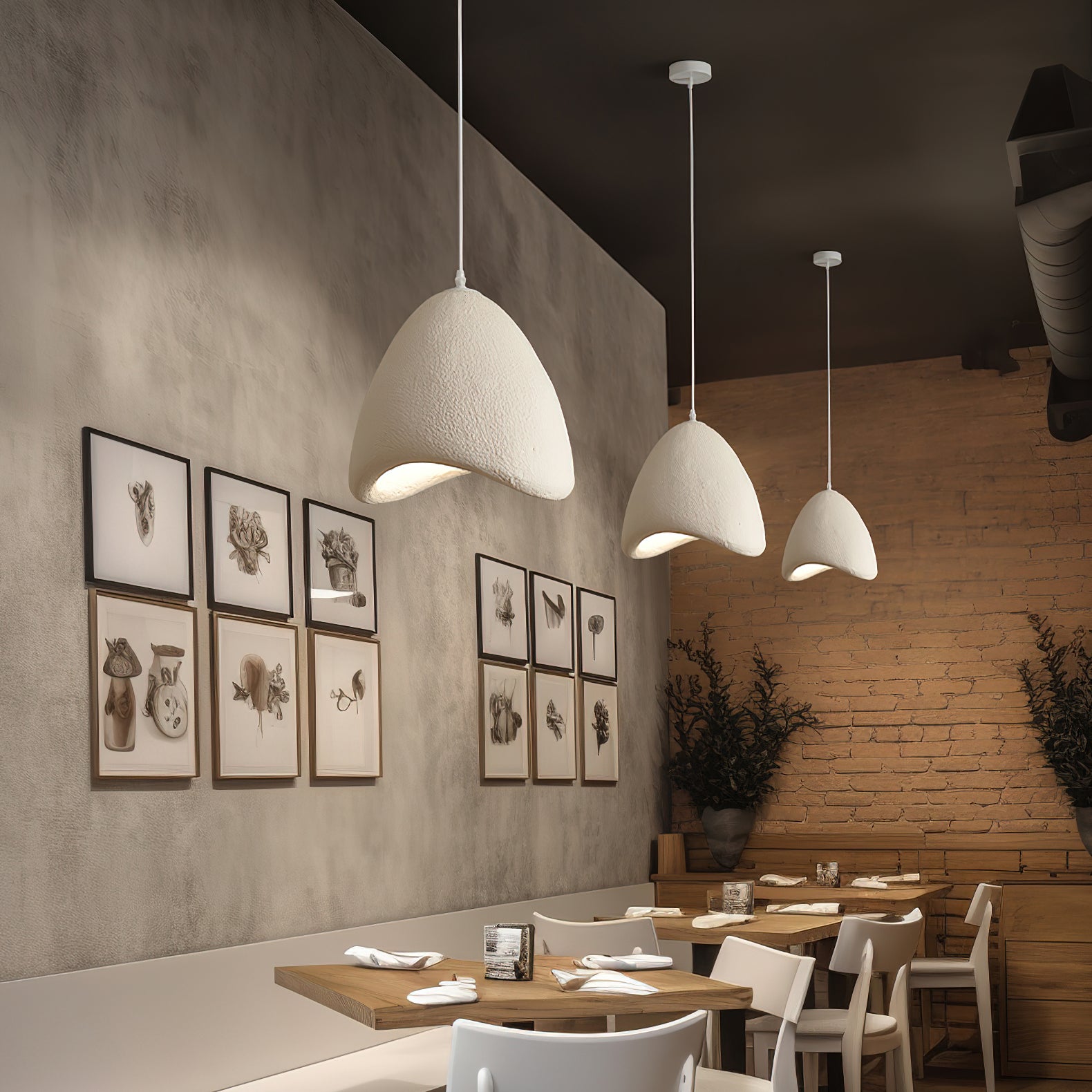 Modern Arrow Pendant Light Fixture - Sleek Industrial Ceiling Lighting for Kitchen, Dining Room & Bedroom