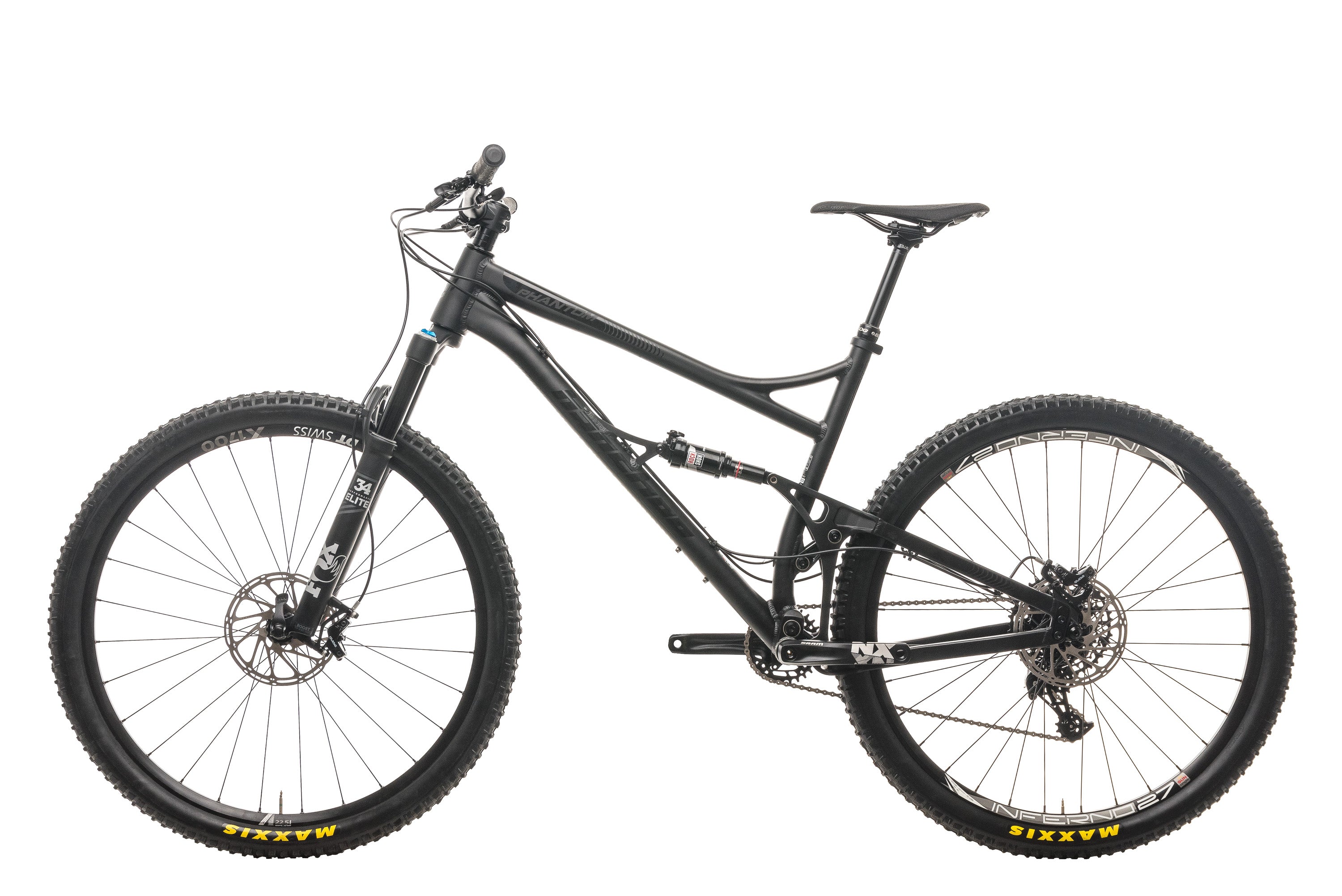 Banshee Phantom V2 Full Suspension Mountain Bike - 2017 Model, X Large Size for Trail Riding & Enduro Adventures