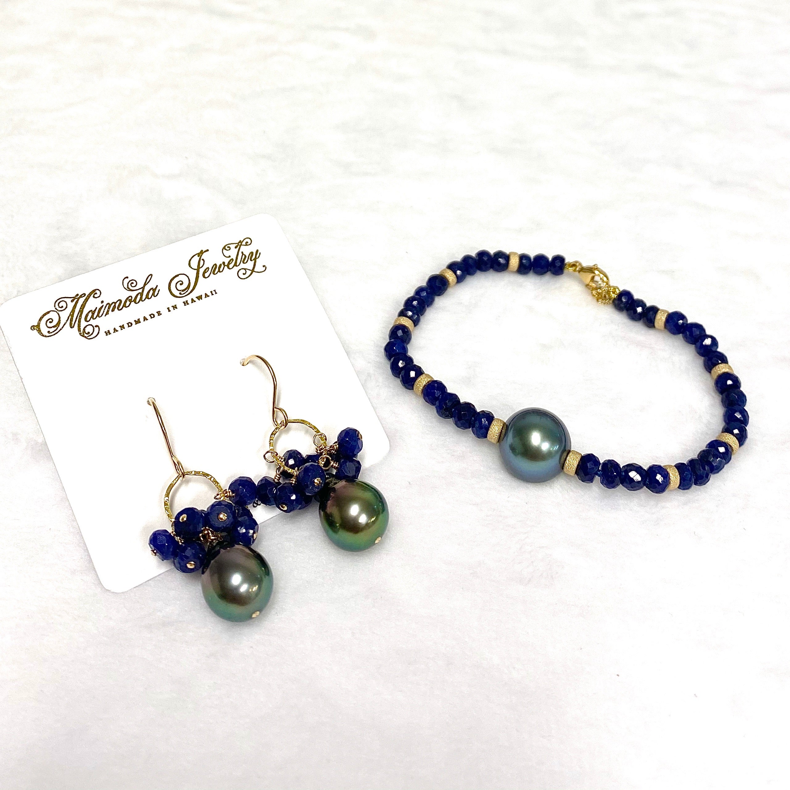KIRA Sapphire Stud Earrings (E562) – Elegant Blue Gemstone Jewelry for Women, Perfect for Parties, Weddings & Everyday Wear