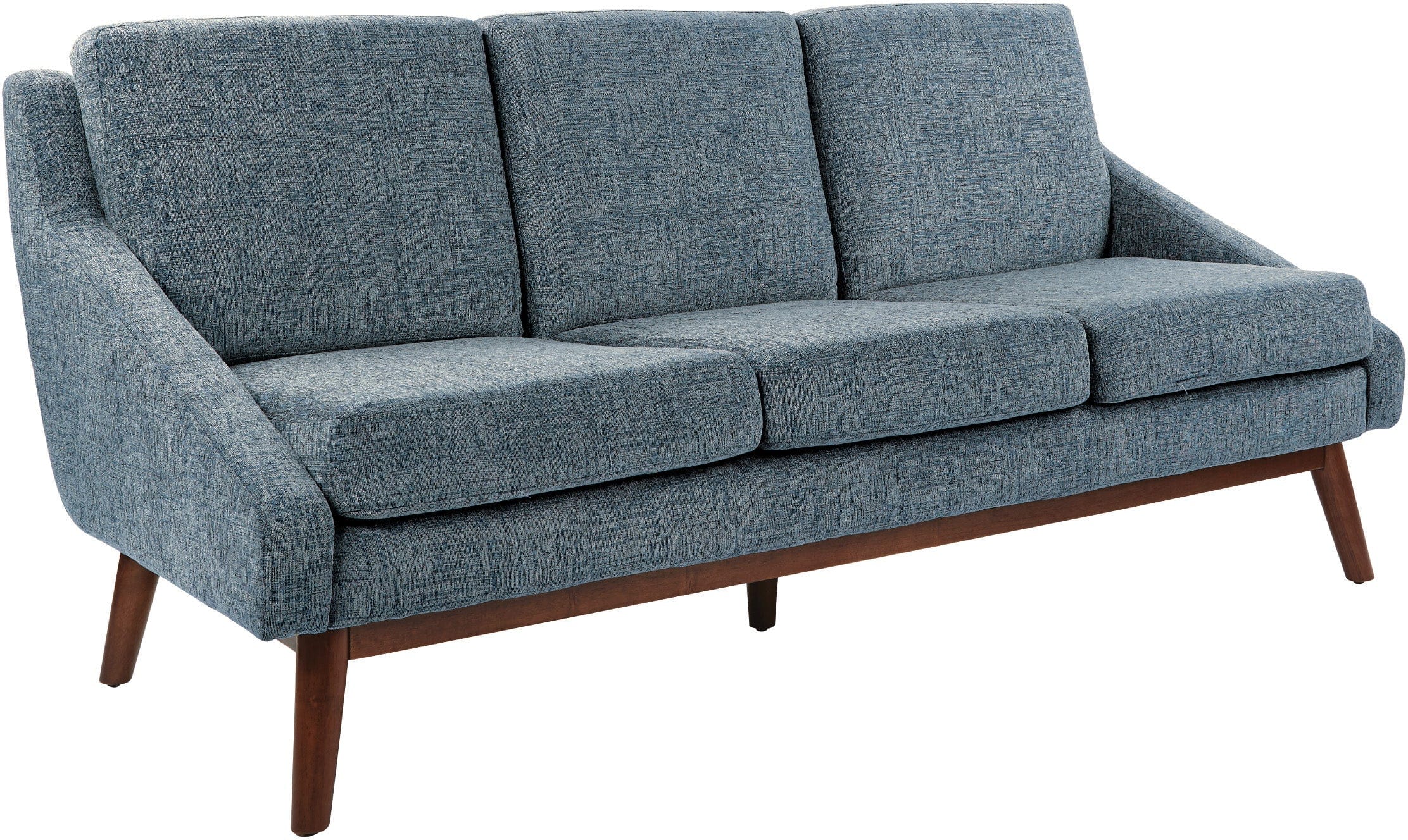 Office Star Mid Century Modern Sofa [SL4433R] - Stylish & Comfortable Office & Home Furniture for Living Room, Lounge & Workspace
