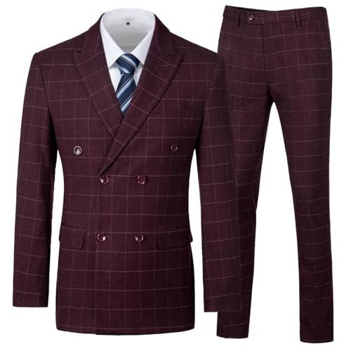 Burgundy Plaid