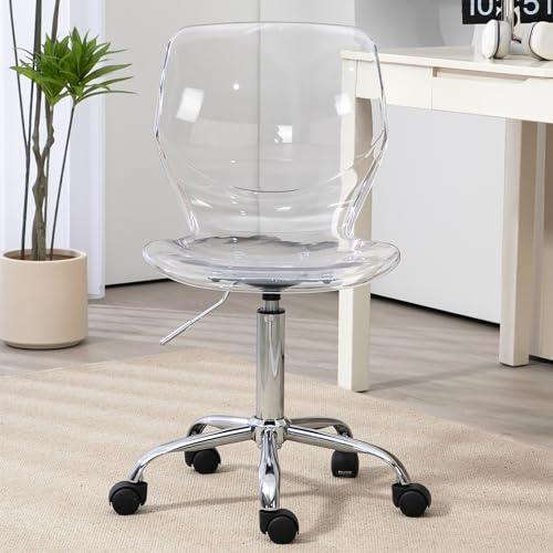 Clear Curved Back