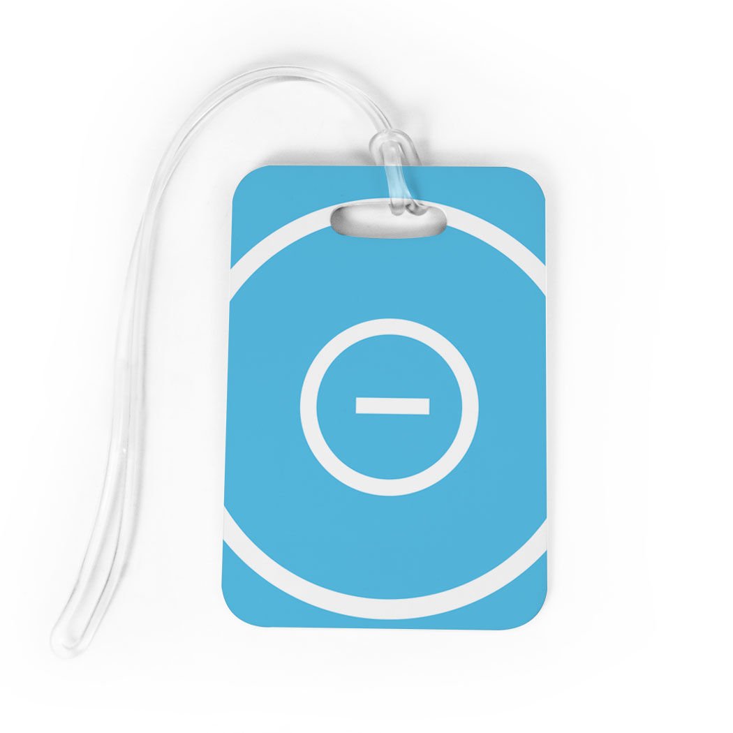 Custom Wrestling Luggage Tag & Bag Tag - Personalized Wrestling Ring Design with Back Info - Medium Size - Perfect for Travel, Sports Gear & Wrestling Fans - Carolina Wrestling Accessories