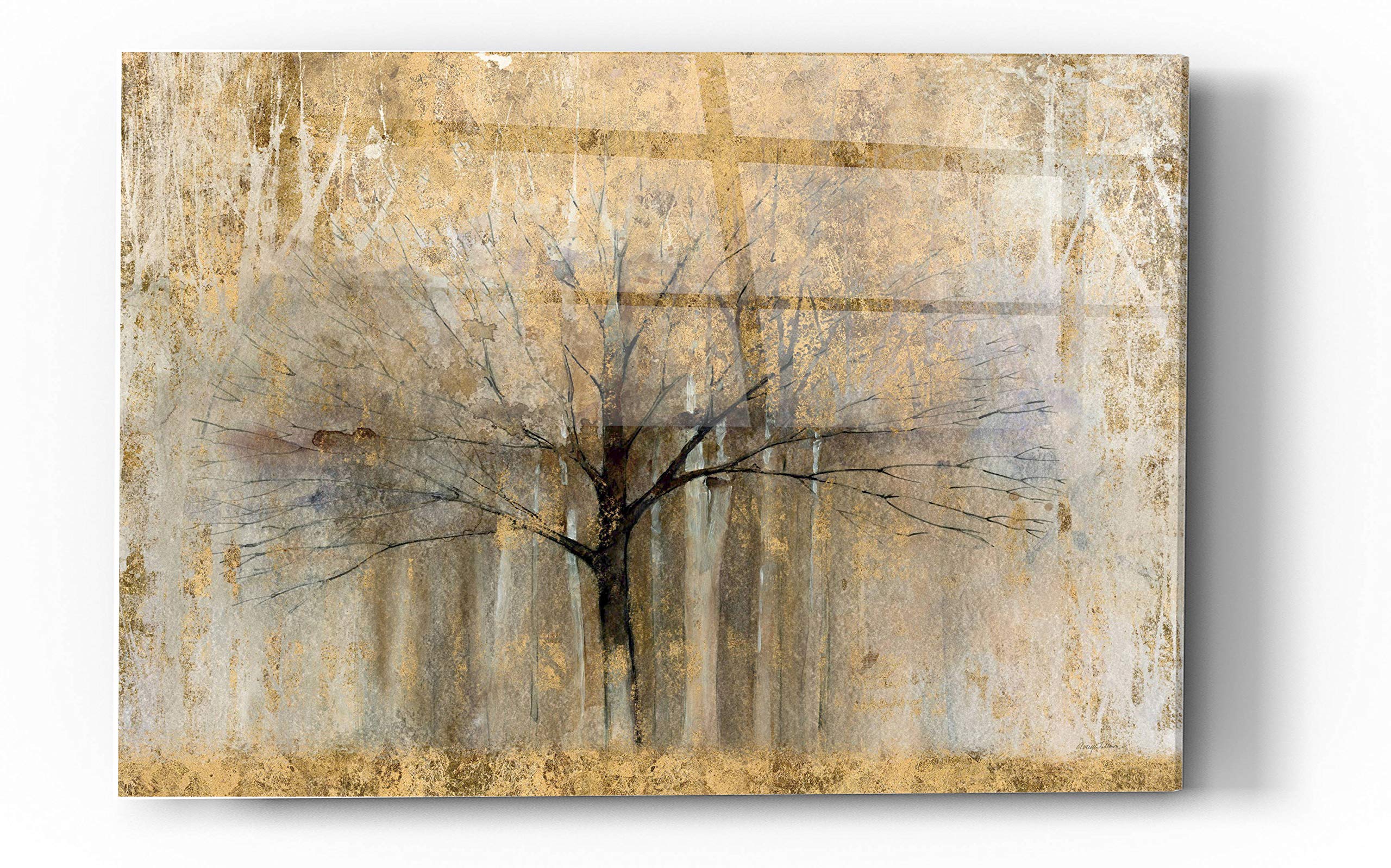 Epic Art 'Open Arms Gold' by Avery Tillmon - Premium Acrylic Glass Wall Decor 24
