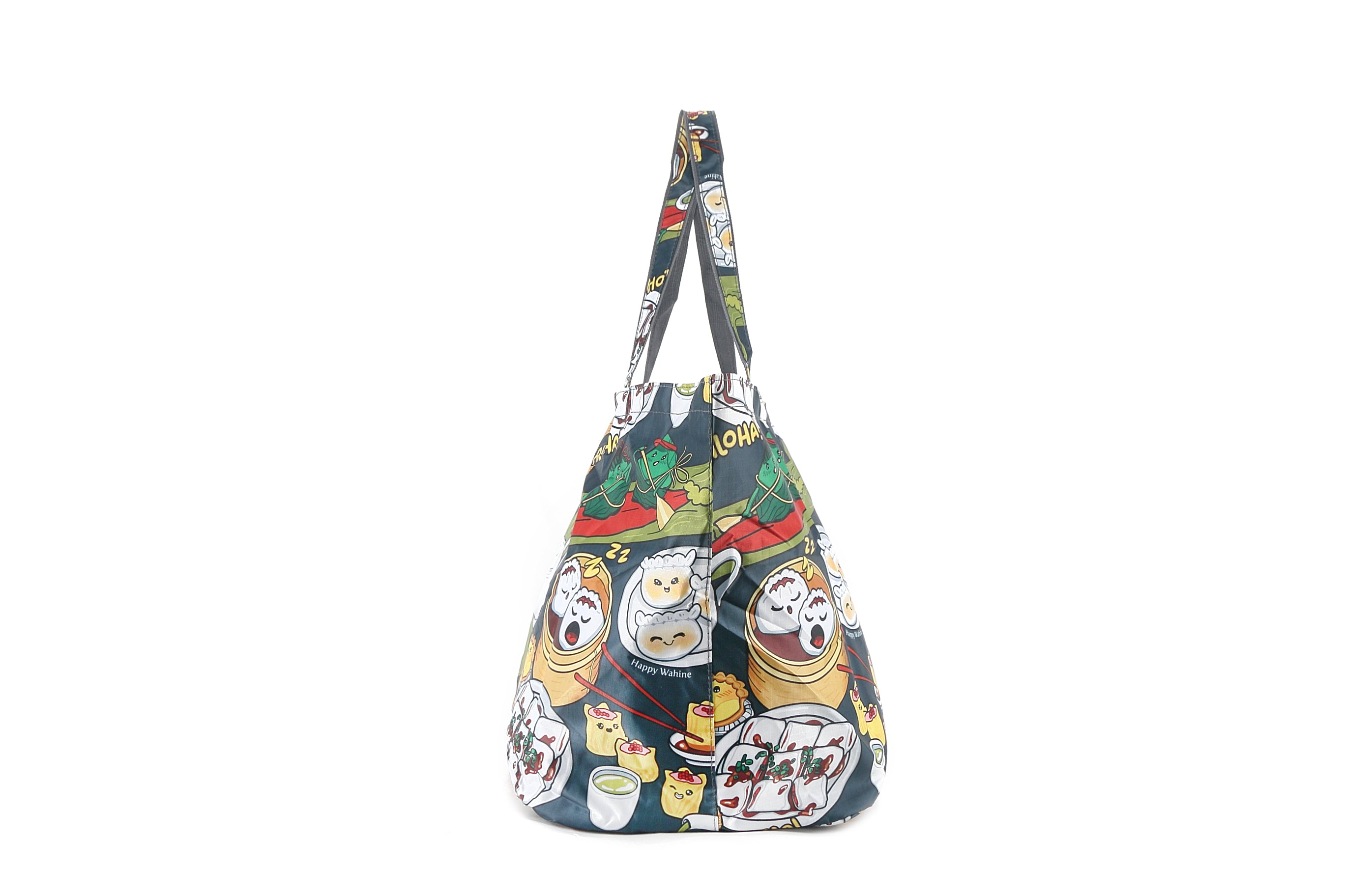 Stylish Dim Sum Grey Carry All Tote Bag - Spacious & Durable for Work, Travel, and Shopping | Perfect for Office, Gym, and Weekend Getaways