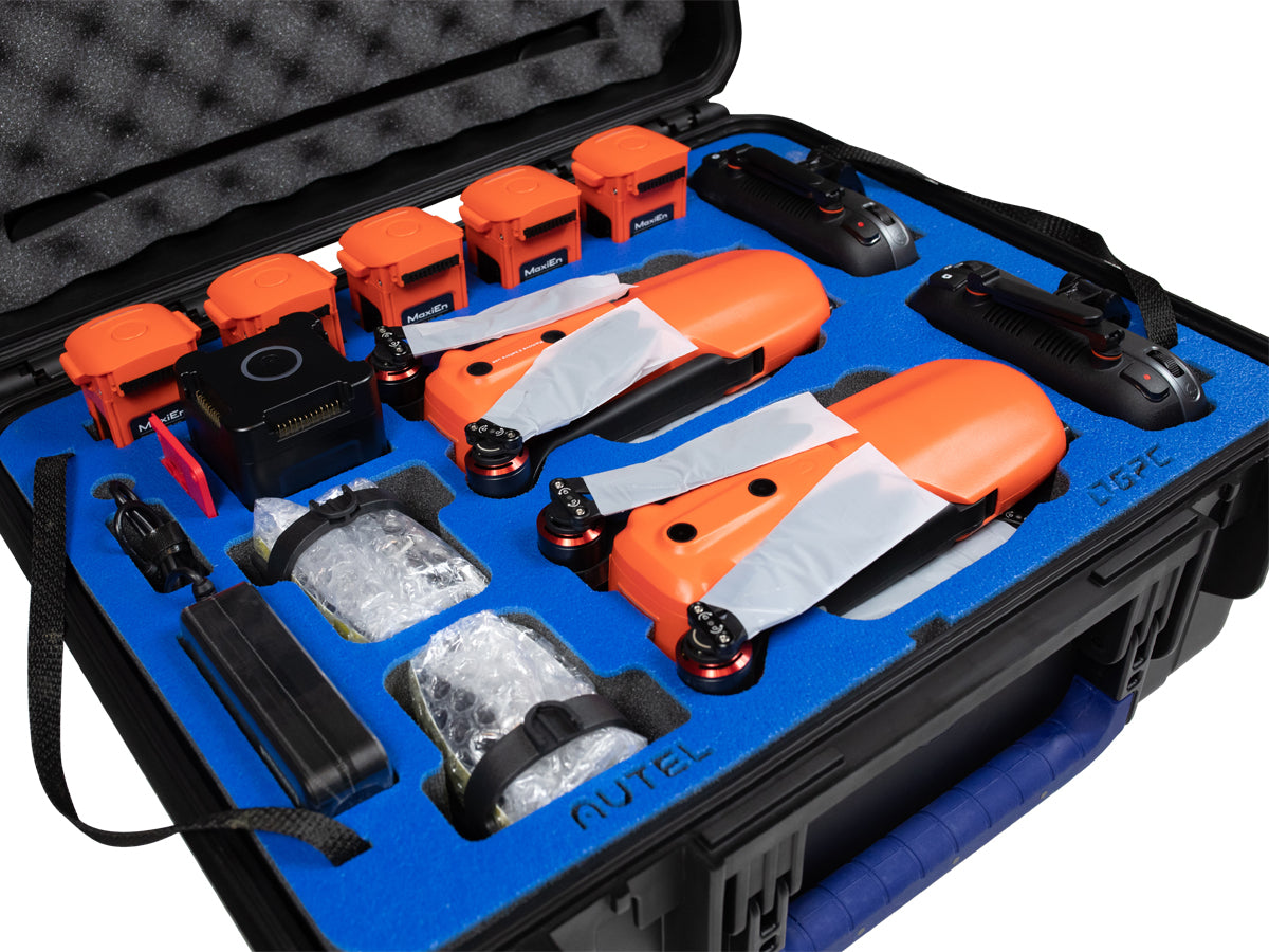 EVO II Rugged Bundle Case for 2 Drones - Heavy Duty Protective Storage | Perfect for Travel, Outdoor Adventures & Professional Drone Photography