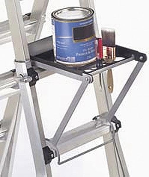 Adjustable Standing Aid with Non-Slip Tool Cushion - Safety Support for Every Step Ladder - Perfect for Home Repairs, Garage Work & DIY Projects