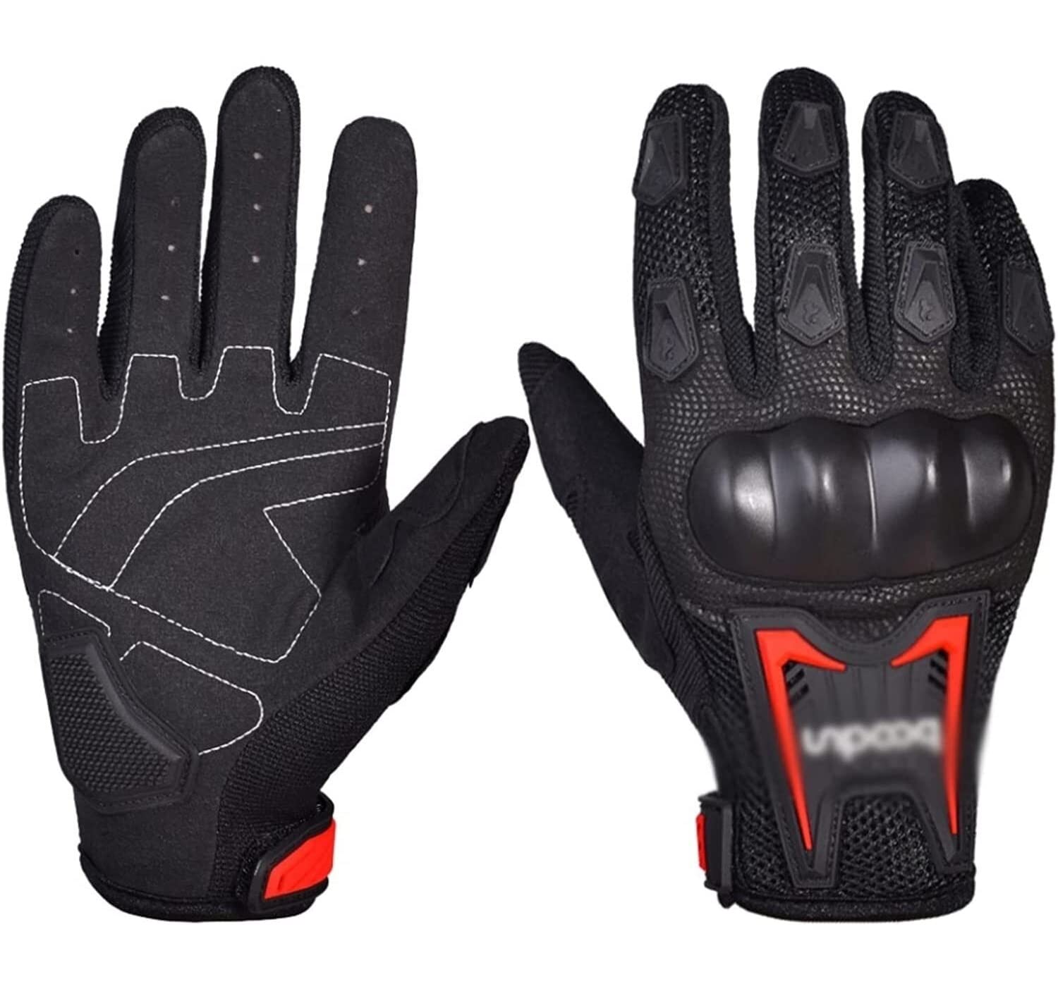 Best Bike Gloves for Men & Women - Anti-Slip Full Finger Cycling Gloves for MTB, Road Bikes & Motorcycles - Breathable & Comfortable Riding Gloves for All Seasons (Perfect for Commuting, Mountain Biking & Long-Distance Cycling)