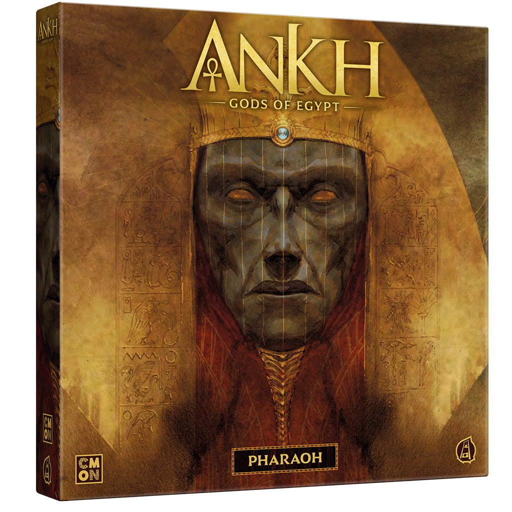 Ankh: Gods of Egypt Pharaoh Expansion Board Game - Strategic Ancient Egyptian Mythology Game for Adults & Teens - Perfect for Game Nights, Family Gatherings & Strategy Lovers