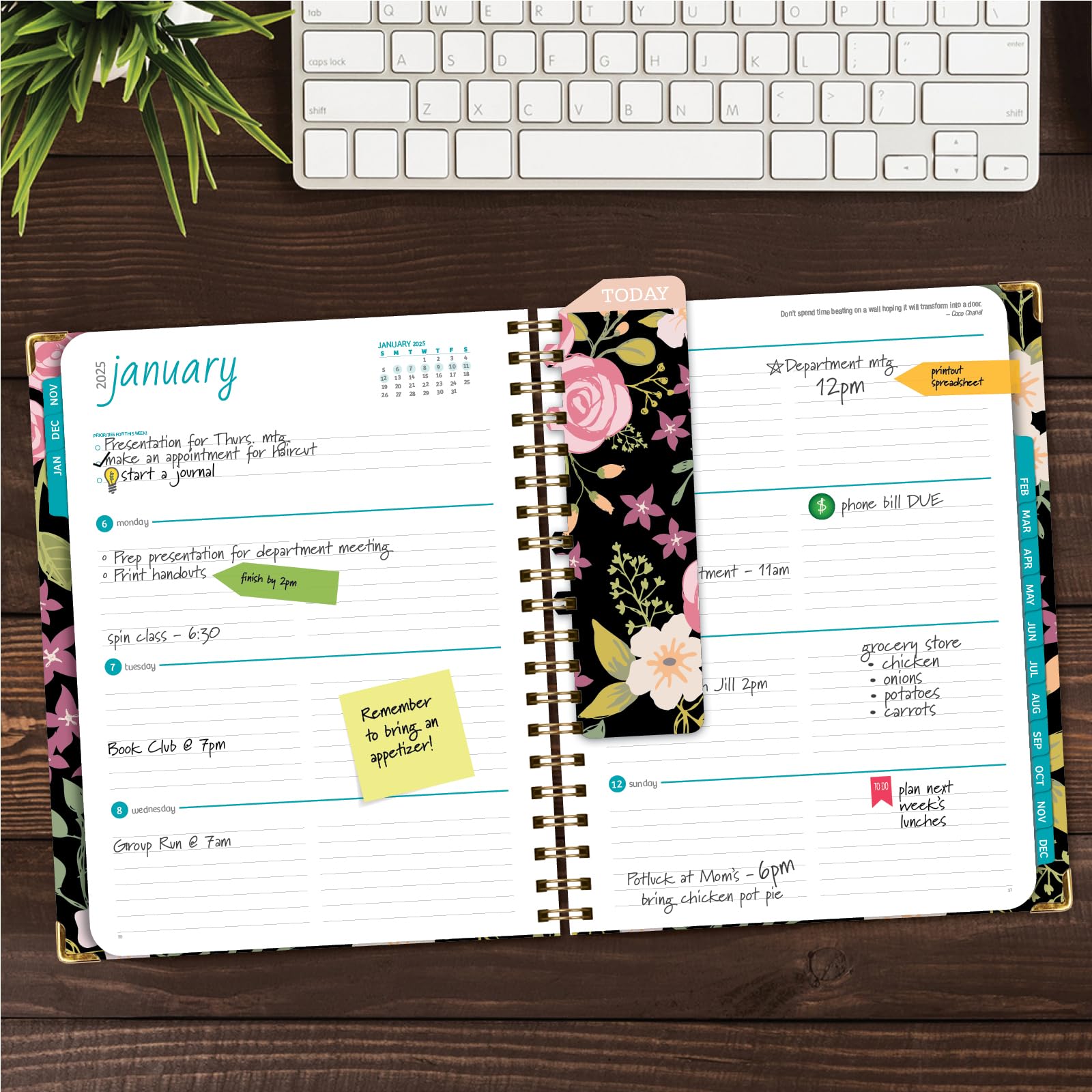 2025 Hardcover Planner 8.5