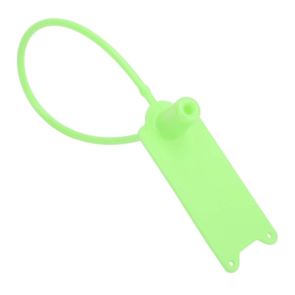 Topiky White Zip Ties 100Pcs - Heavy Duty Cable Ties for Organizing Wires, Cables & Tools - Ideal for Home, Office, Garage, Workshop & Outdoor Use (Green)