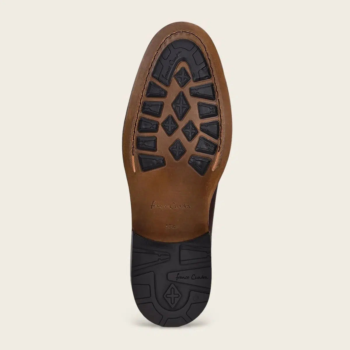 Men's Cuadra Brown Casual Dress Ankle Boots - Genuine Calfskin Leather for Everyday Wear & Office Style