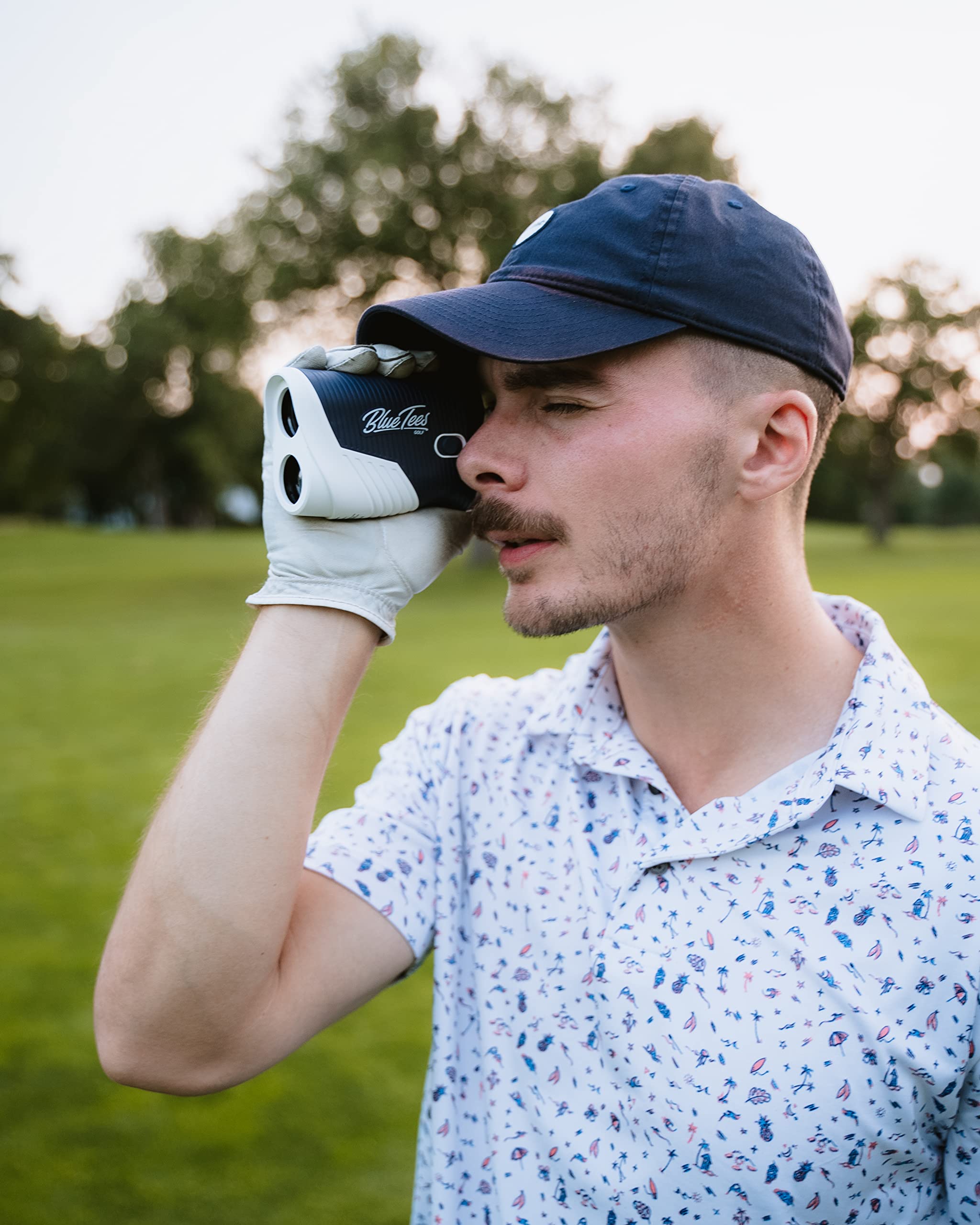 Blue Tees Golf Series 2 Pro Plus Laser Rangefinder with Slope Switch - 800 Yard Range, Slope Measurement, Flag Lock & Pulse Vibration, 6X Magnification - Perfect for Golf Tournaments, Practice & Course Navigation
